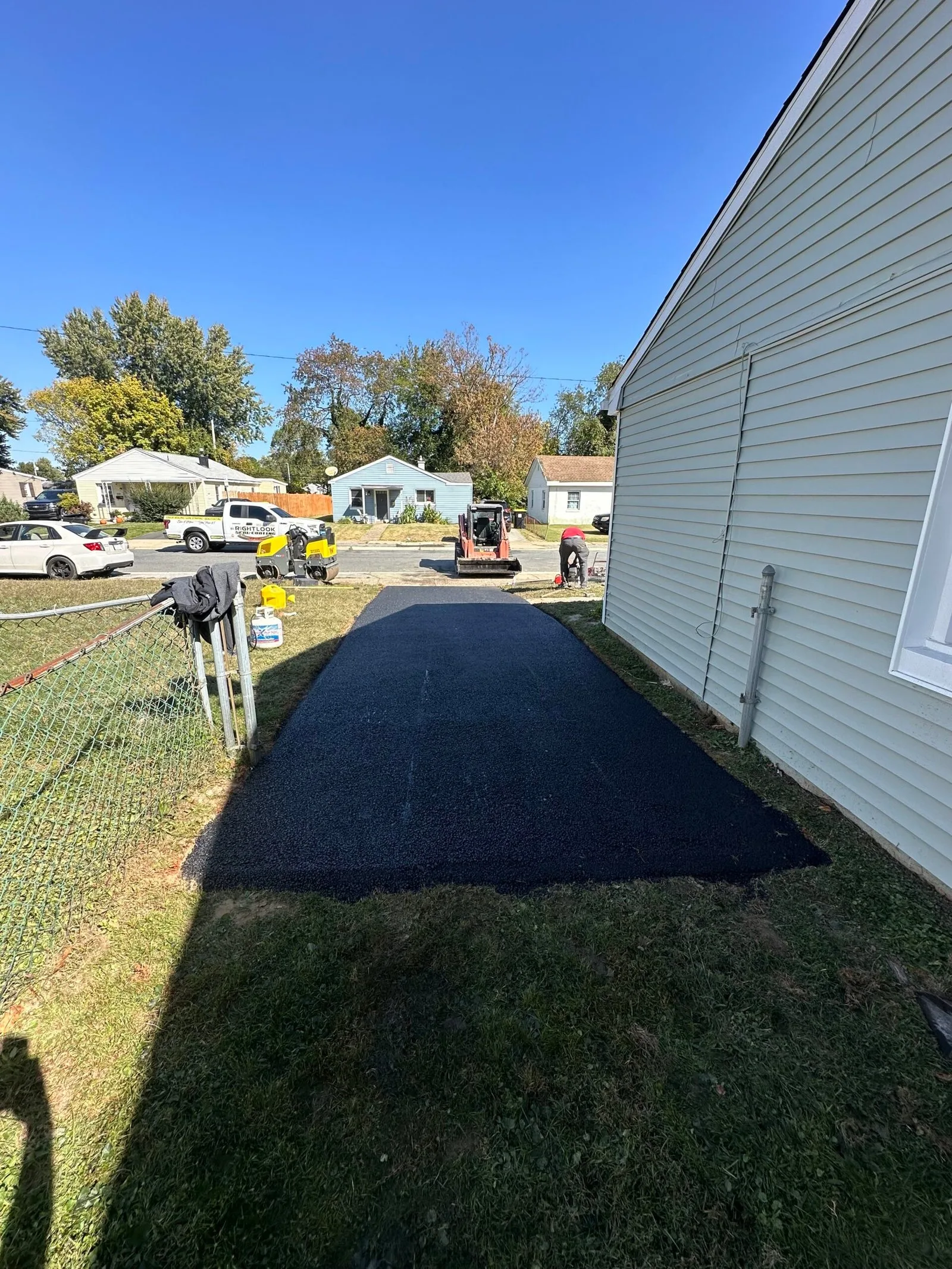 Commercial property paving
